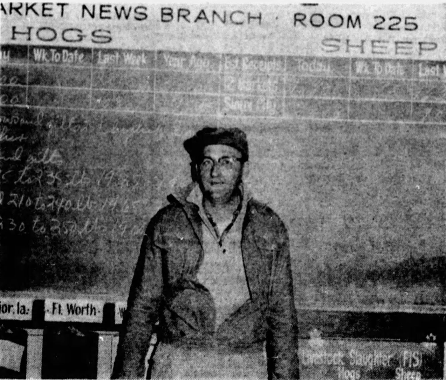 At the Stockyards: Jan. 13, 1969